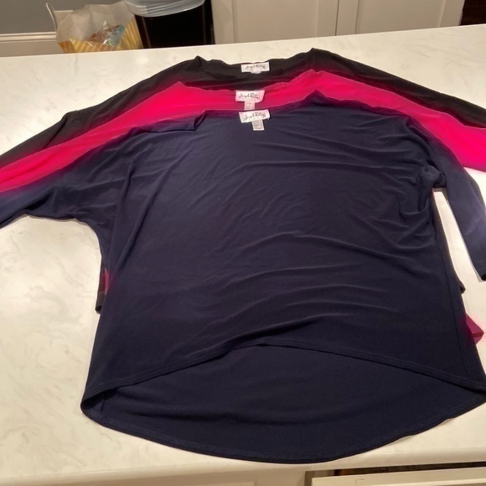 Joseph Ribkoff Lot of 3 Tunic Blouses